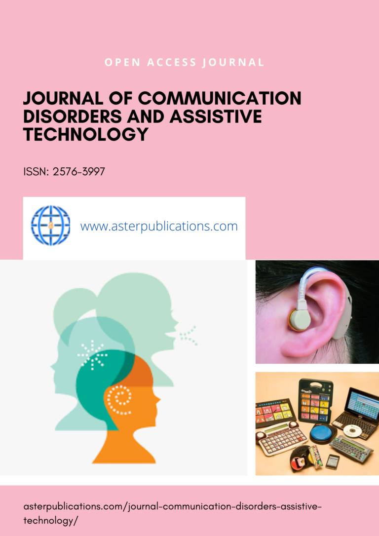 thesis on communication disorders